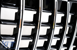 
Hűtőrács Mercedes GLB-osztály X247 (2019-től) modellekhez, GT-R Panamericana Dizájn, króm-image-6069452