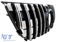 
Hűtőrács MERCEDES GLK-osztály X204 Facelift (2013-2015) modellekhez, GT-R Panamericana Dizájn króm-image-6069426