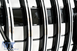 
Hűtőrács MERCEDES GLK-osztály X204 Facelift (2013-2015) modellekhez, GT-R Panamericana Dizájn króm-image-6069429