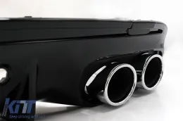 H?ts? l?kh?r?t? diff?zor kipufog?v?gokkal Mercedes C-osztály W205 S205 Sport Line (2014-2020) C43 Design modellhez-image-6078320