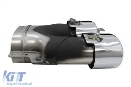 H?ts? l?kh?r?t? diff?zor kipufog?v?gokkal Mercedes C-osztály W205 S205 Sport Line (2014-2020) C43 Design modellhez-image-6078329