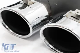 H?ts? l?kh?r?t? diff?zor kipufog?v?gokkal Mercedes C-osztály W205 S205 Sport Line (2014-2020) C43 Design modellhez-image-6078331