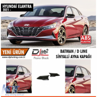image-8-Hyundai Elantra Batman tökükör borító, indexes, zongoralakk fekete / 2021-