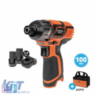Impact Screwdriver Mini 12V + 2 Batteries 2.0Ah With Bag Krausmann U73012-22S