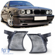 image-72-Indicator Black Smoke Pair Left Right suitable for BMW 5 Series E34 87-97