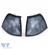 Indicator Black Smoke suitable for BMW 3 Series E36 Sedan Touring Compact 90-99-image-6209407