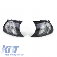 Indicator Schwarz Rauch Crystal Look geeignet für 3 Series BMW E46 Coupe Convertible 99-01-image-6200912