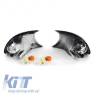 Indicator Schwarz Rauch Crystal Look geeignet für 3 Series BMW E46 Coupe Convertible 99-01-image-6200915