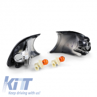 Indicator Schwarz Rauch Crystal Look geeignet für 3 Series BMW E46 Coupe Convertible 99-01-image-6200916