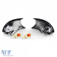 Indicator Schwarz Rauch Kristall-Look geeignet für BMW 3er Serie E46 Coupe Cabriolet 98-01-image-6201852