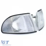 Indicator Weiß Paar Links Rechts geeignet für Audi A4 B5 Sedan Avant Estate 94-01-image-6190607