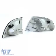 Indicator Weiß Paar Links Rechts geeignet für Audi A4 B5 Sedan Avant Estate 94-01-image-6190611