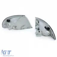 Indicator Weiß Paar Links Rechts geeignet für Audi A4 B5 Sedan Avant Estate 94-01-image-6190612