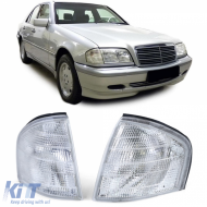 image-57-Indicator white pair for Mercedes C-Class W202 Sedan S202 Estate T-Model 93-01