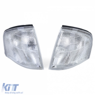 Indicator white pair for Mercedes C-Class W202 Sedan S202 Estate T-Model 93-01-image-6263952