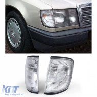 Indicator white pair for Mercedes E-Class W124 C124 S124 85-95