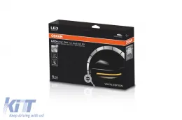 Indicatori di direzione dinamici a LED cromati Osram adatti per specchietti Audi A3 2013-2018-image-6152246