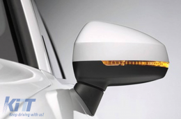 Indicatori di direzione dinamici a LED cromati Osram adatti per specchietti Audi A3 2013-2018-image-6152250