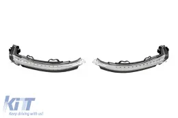 Indicatori di direzione dinamici a LED cromati Osram adatti per Audi A4 B9, A5 F5 dopo il 2016-image-6152258