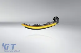 Indicatori di direzione dinamici a LED fumé adatti per Audi A4 B9, A5 F5 dopo il 2016-image-6152253