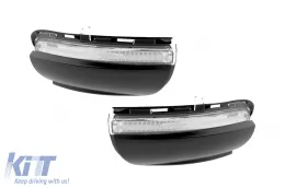 Indicatori di direzione dinamici LED cromati Osram adatti per specchietti su VW Golf 6 2008-2013, Touran 2010-2015-image-6238309