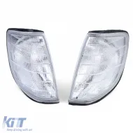 Indikator Weiß Set Links Rechts geeignet für Mercedes S Class W140 1991-1998-image-6193049