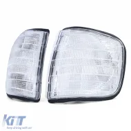 Indikator weißes Paar geeignet für Mercedes S-Class W126 Limousine 80-91-image-6195255
