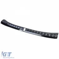 Innenschutz für schwarze Stoßstange aus Edelstahl, geeignet für BMW 5er G30 G31-image-6200737
