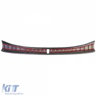 Innenschutz für schwarze Stoßstange aus Edelstahl, geeignet für BMW 5er G30 G31-image-6200742