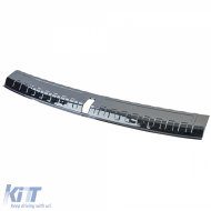 Innenschutz für schwarze Edelstahl-Heckstoßstange geeignet für BMW X1 U11-image-6193991