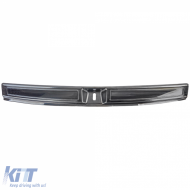 Innenstoßstangenprotektor aus schwarzem Edelstahl, geeignet für Mercedes GLB-image-6199864
