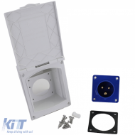 Installation Wohnmobil Caravan CEE 16A 230V Caravan Einlasssteckdose IP44-image-6203205