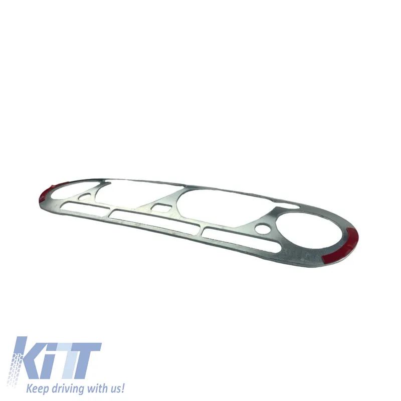 Instruments Panel Decal Cover suitable for BMW 3 E36 90-99 ///M Aluminium Silver