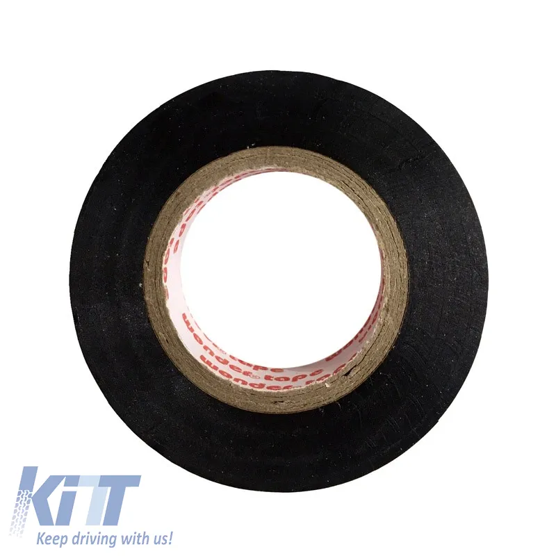 Insulating Electrical Tape Wonder Black PVC 19mm x 20m 1 Pc