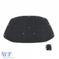 Insulation mat for engine hood with clips for Skoda Octavia II 1Z 04-13 - ODHS6027249