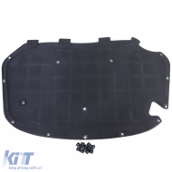 Insulation mat hood + clips for Skoda Superb 3T sedan estate 08-15 - ODHS6013999