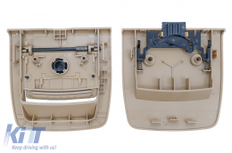 Intérieur Coffre arrière Tapis sol Gérer Beige pour BMW 5 E61 X5 E70 X6 E71 E72-image-6085458