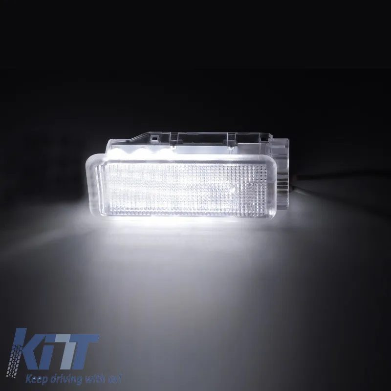 Interior Led Lights suitable for Peugeot 206, 207, 307, 308, 3008, 406, 407, 5008, 607, 806, 807 / Citroen C2, C3, C4, C5, C6, C8, DS3, Saxo, Xsara, Xantia 2 Pcs