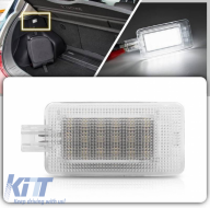 Interior Trunk Led Lights suitable for Nissan Qashqai J11, Juke, Renault Clio 05-12, Megane 03-09, Grand Scenic 05-08 2 Pcs