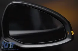 Intermitentes dinámicos LED ahumados adecuados para Audi A4 B9, A5 F5 después de 2016-image-6152255