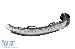 Intermitentes dinámicos LED cromados Osram adecuados para Audi A4 B9, A5 F5 después de 2016-image-6152260