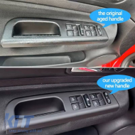 Internal Door Handle Set suitable for VW Golf 4 / Passat / Skoda Superb / Seat Alhambra / Ford Galaxy 9 Pieces