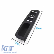 Internal Door Handle Set suitable for VW Golf 4 / Passat / Skoda Superb / Seat Alhambra / Ford Galaxy 9 Pieces