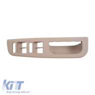 Internal Door Handle Set suitable for VW Golf 4 / Passat / Skoda Superb / Seat Alhambra / Ford Galaxy Beige 9 Pieces