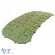 Isoliermatte für die Motorhaube mit Clips, geeignet für VW Touran 1T1 1T2 Caddy 2K 2C 08—10-image-6209588