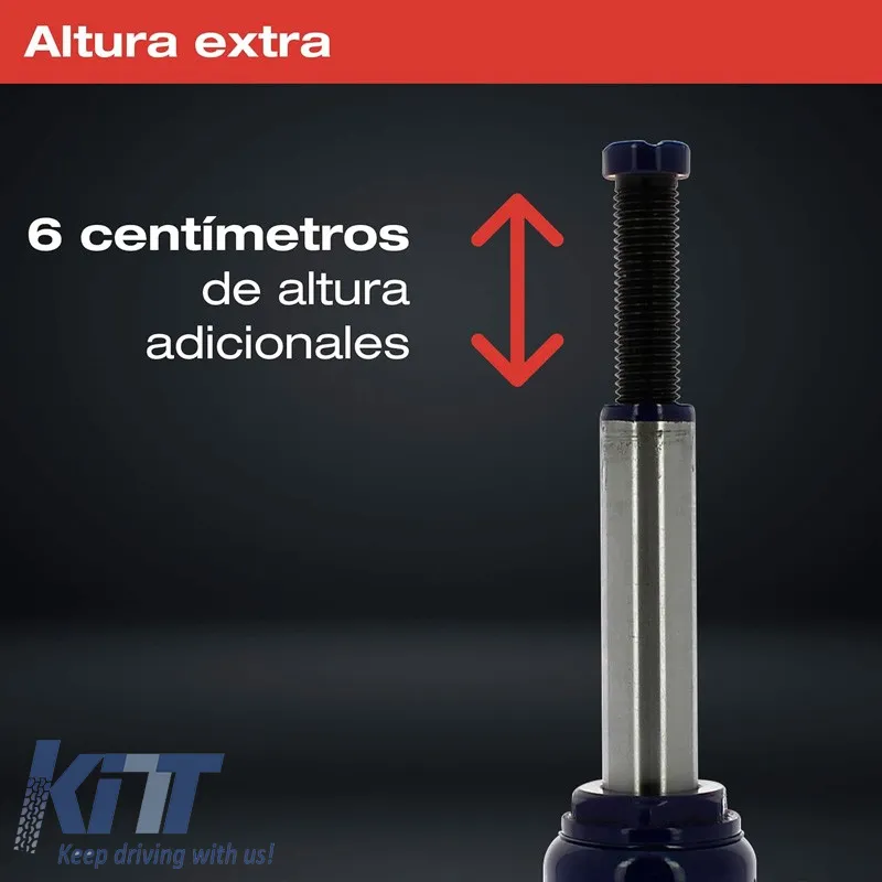 Jack Hydraulic 2T Tuv 148-278mm Car+ 2202002