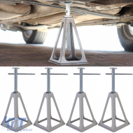 Jack stands supports caravan adjustable 28-43cm set of 4 pieces - ODSEAR6013720