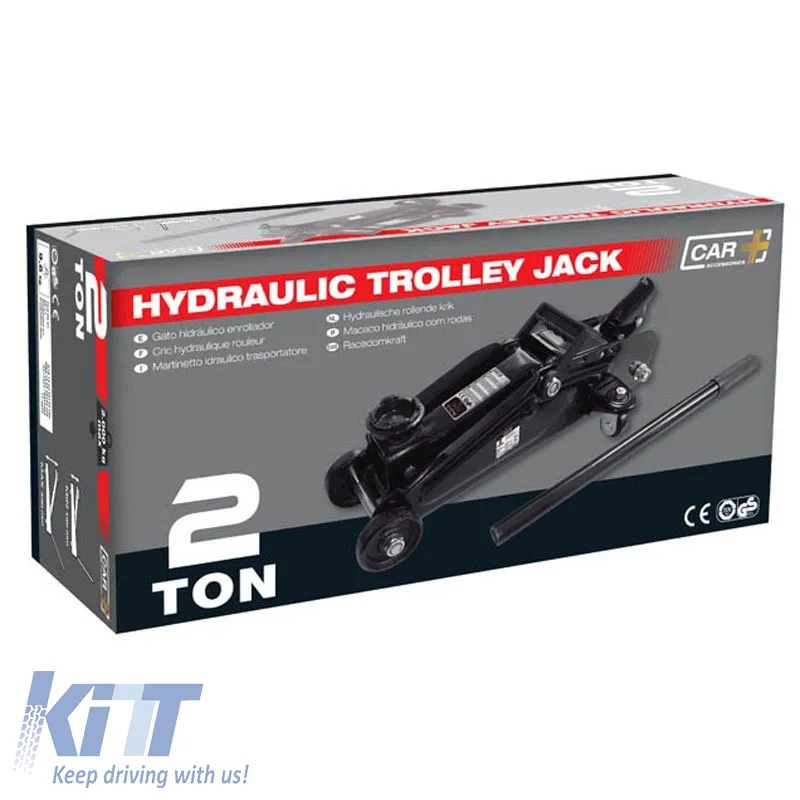 Jack Trolley 2T 135-330mm Black Car+ 2202007