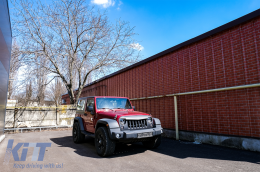 Степенки, подходящи за Jeep Wrangler Rubicon JK (2007-2017) 2 врати, Ретро дизайн-image-6080606