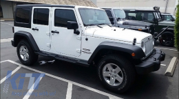 Степенки, подходящи за Jeep Wrangler Rubicon JK (2007-2017) 4 врати, Ретро дизайн-image-6023407